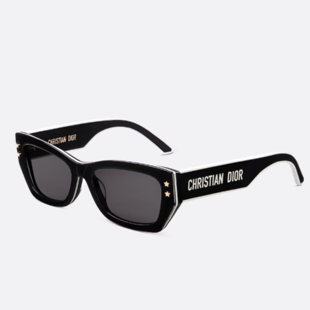 DiorPacific S2U Black Rectangular Sunglasses